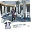 Mikinona Beauty Salon Robe Barber Supply Barber Shop Cape Easy-on/off