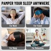 ATreebay 100% Mulberry Silk Sleep Mask, Large Eye Cover for