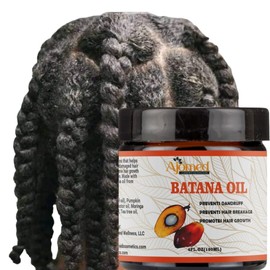 All Hair Types, Braids/Locks/Weaves, Damaged Hair, Dry Hair, Facial Hair, Fine Hair Batana Oil Hair Butter- Honduras hair growth Oil Ojon Oil Handmade 4 OZ