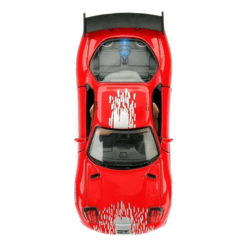 Jada - Rapido Y Furiosos - Dom´s Mazda Rx-7 Rojo