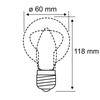 Paulmann LED ZB AGL 820lm 9W 2700K E27 Matt Dim23