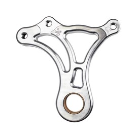 Billet Proof® Single Brake Caliper Mount Bracket - Brushed Billet Aluminum - Fits DNA, Total Performance, Ultima & Performance Machine Calipers - for 1" Axle with an 11-1/2" Rotor - Made in US