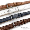 Adam Silver Men's Genuine Italian Calfskin Leather Dress Belt 1-1/8"(30mm)