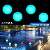 COOLEAD LED Underwater Light, Floating Light, IP68 Waterproof, Remote Control,