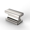 Asidrama 10 Pack Brushed Satin Nickel Kitchen Cabinet Knobs for