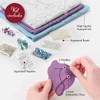 Bucilla Felt Applique Door Stopper Making Kit, Let It Snow,
