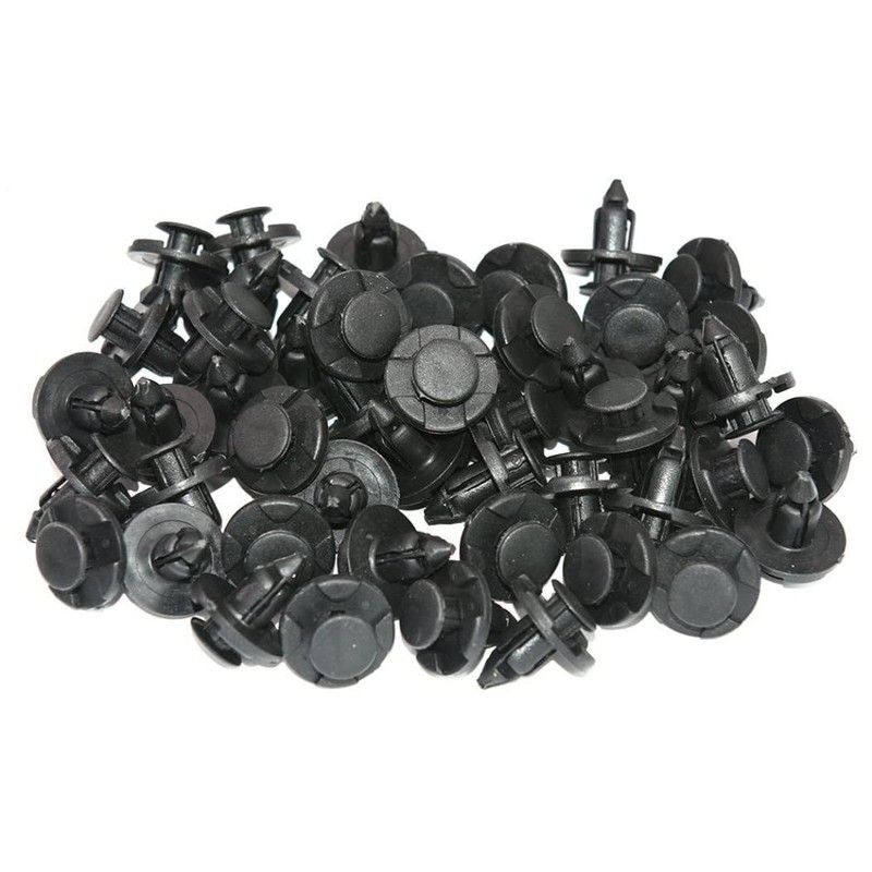 XSAJU 30pcs Rivets for Car Nissan Clips Mud Flaps Nylon