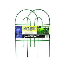 Origin Point Gard'n Border Round Folding Fence, Green, 24-Inch x 10-Feet-(42410)