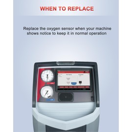 16916 Oxygen Sensor Compatible with Robinair 16990/16995 Refrigerant Identifier and R-1234yf Machine (AC1234-4, AC1234-4SL, AC1234-4-230, AC1234-6, AC1234-9)
