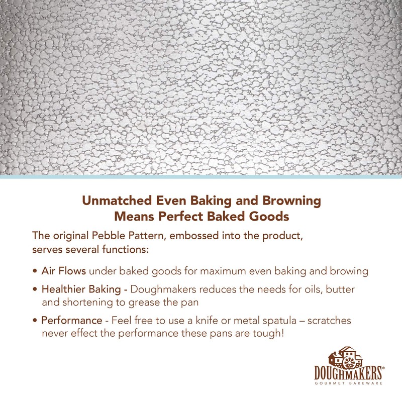 Doughmakers Sheet Cake Commercial Grade Aluminum Bake Pan 13" x