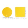 5Pcs Silicone Trivet Mat Square Round Honeycomb Hot Pad Non