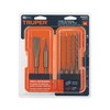 Truper JSDS-6, Juego de 6 brocas y cinceles SDS plus