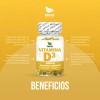 Vitamina 5000 300 Caps Refuerza Sistema Inmune Calcio Huesos Dientes