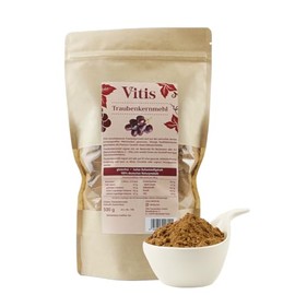Vitis Traubenkernmehl 1kg | von Vitis Vital | glutenfrei | vegan | hoher Ballaststoffgehalt | regional produziert an der Mosel | 100% Naturprodukt | zertifizierter Herstellungsprozess | Premium Qualit?t