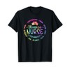 Funny Hospice Nurse Nursing Tie Dye Design For Women Men