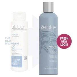 ABBA Moisture Shampoo, Olive & Peppermint Oil, 8 Fl Oz