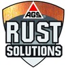 AGS RUST SOLUTIONS Apply Over Rust Paint, Matte Black Finish,