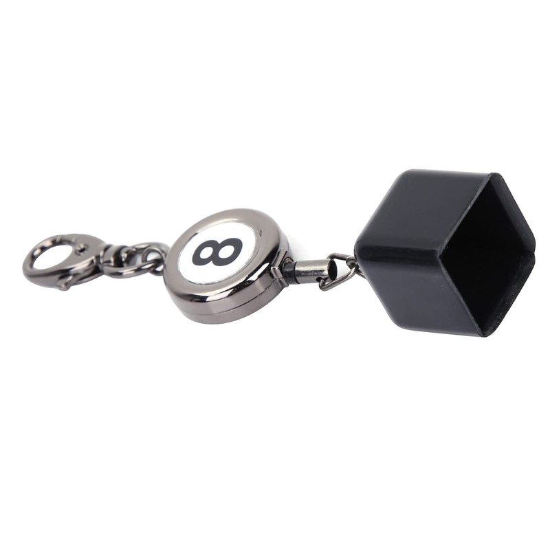 EIMSOAH Retractable Pool Chalk Holder, Snooker Pool Chalk Tip, with