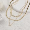 ASCOMY Layered Necklaces for Women Dainty Gold Necklace 14K Gold