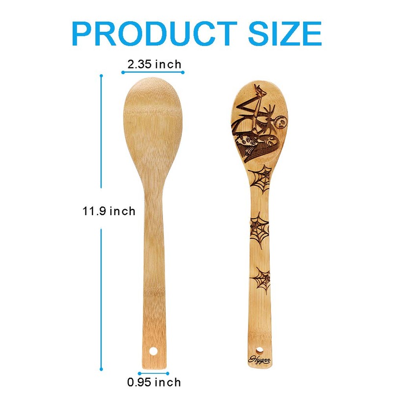 Nightmare Wooden Spoons Great Utensil Set Fun Gift Idea Serving
