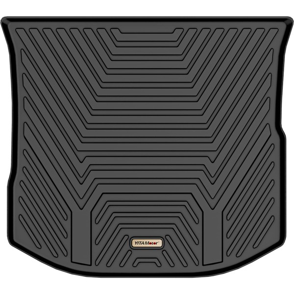 YITAMOTOR Cargo Trunk Mats Compatible with 2011-2021 Jeep Grand Cherokee, 2022 Jeep Grand Cherokee WK, Custom Fit Trunk Liners Car Cargo mats Black