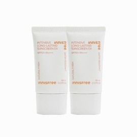 Innisfree 이니스프리 인텐시브 롱래스팅 선스크린 EX 60ml (SPF 50+ PA++++) 2개 Innisfree Intensive Long Lasting Sunscreen EX 60ml (SPF 50+ PA++++) 2 pieces
