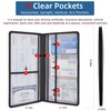 XROZRK Car Registration and Insurance Card Holder Document Wallet for