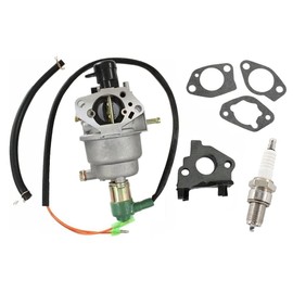 HURI Carburetor Spark Plug for Cummins Onan HomeSite Power 6500 Generator Engine All Power America APG3005 APG3090 APGG7500 APGG10000 6500 8000 Watt Carb