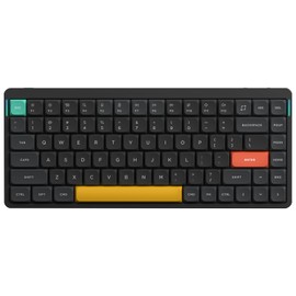 nuphy Air75 V2 Low Profile Wireless Mechanical Keyboard, Hot-swappable, Supports Bluetooth/2.4g/USB-C Connectivity (Black, Gateron Moss Switches)