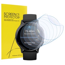 Kimiyaki 6 Pack for Garmin vivoactive 5 Blue Light Blocking Screen Protector [Anti-Blue Lighting], Soft TPU Clear Film for Garmin vivoactive 5,HD Transparent,Touch Sensitive