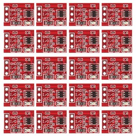 ALMOCN 20pcs TTP223 Capacitive Touch Switch Button Module Self-Locking / Non-Locking 2.5-5.5V for Arduino