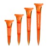 MAZEL Clear Plastic Golf Tees for Extra Distance and Heavy