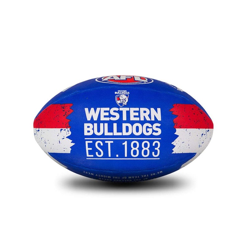 Sherrin AFL Western Bulldogs Song Football, Size 2