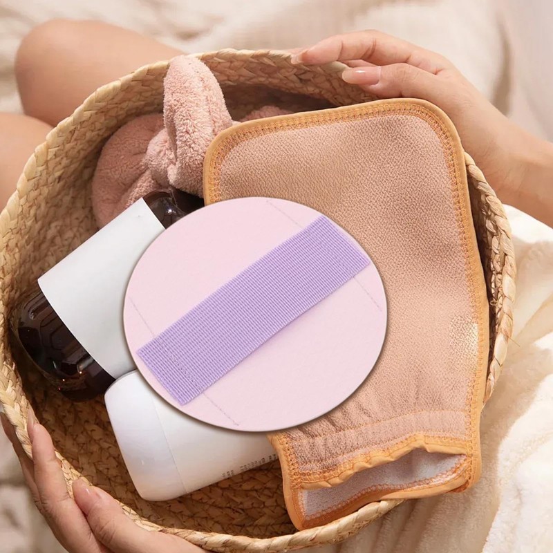 Body Scrubber,Skin Cleansing Massager - Portable Exfoliator Back Scrubbing Tool