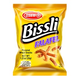 Osem Bissli Variety Pack Special! Falafel, Pizza, BBQ, 1.23 Ounce (4 x 3 Flavors, Total of 12 Bags)