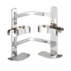 WENKO 22351100 Turbo-Loc corner shampoo shelf Duo Clippsy - fixing