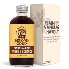 Extracto de vainilla pura Beyond Good | Extracto de vainilla de Madagascar (4 oz)