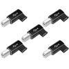 5Pack USB C Female to Printer Male Adapter, TUNGHEY USB