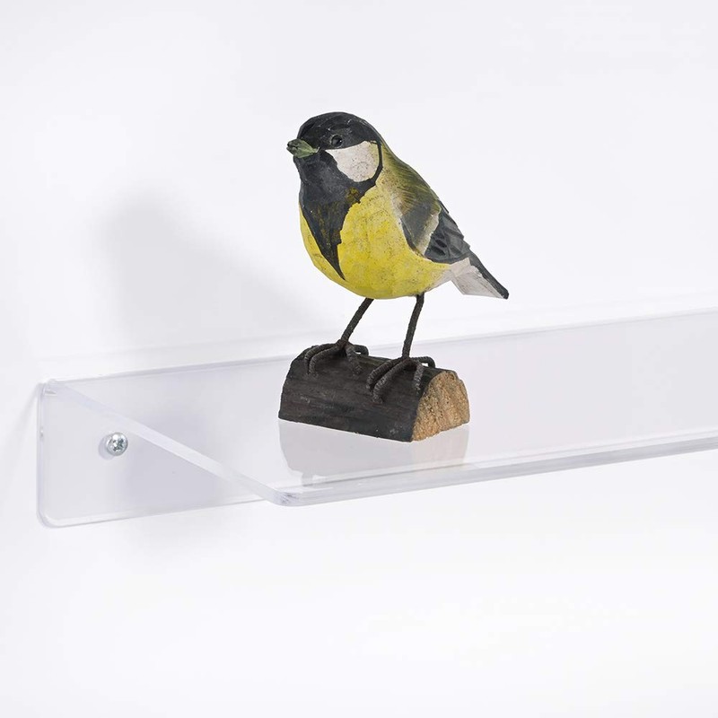 Zeigis Wall Shelf 200 mm Wide, 100 mm Deep, Acrylic