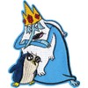 Adventure Time - Ice King and Gunter - Embroidered Iron