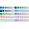 Piercingline® Synthetic Opal Screw Ball with Surgical Steel Thread