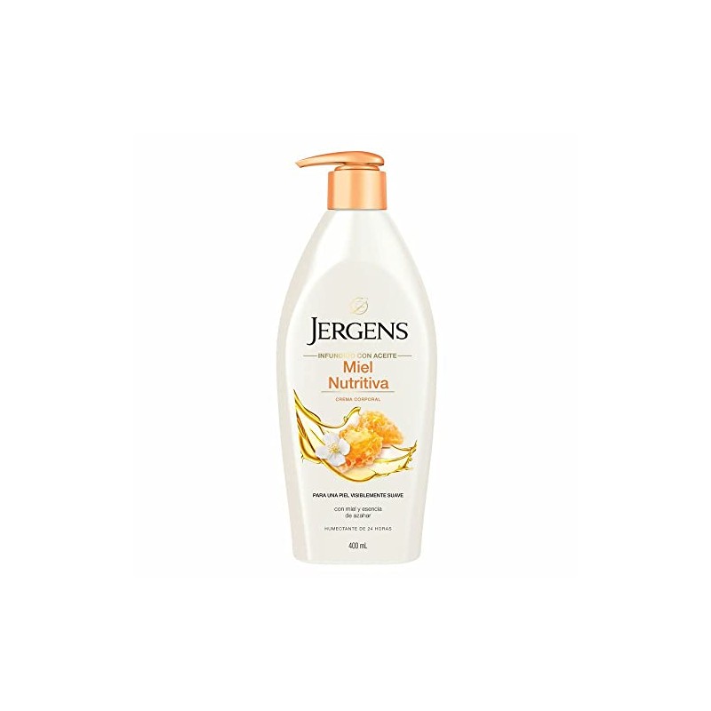 Jergens Crema Corporal Miel Nutritiva 400 ml