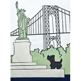 RADLEY London New Jersey Statue of Liberty Responsible Medium Canvas Tote Bag