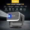 Cacacol P20 Pro Smart Projector with WiFi 6 and Bluetooth,