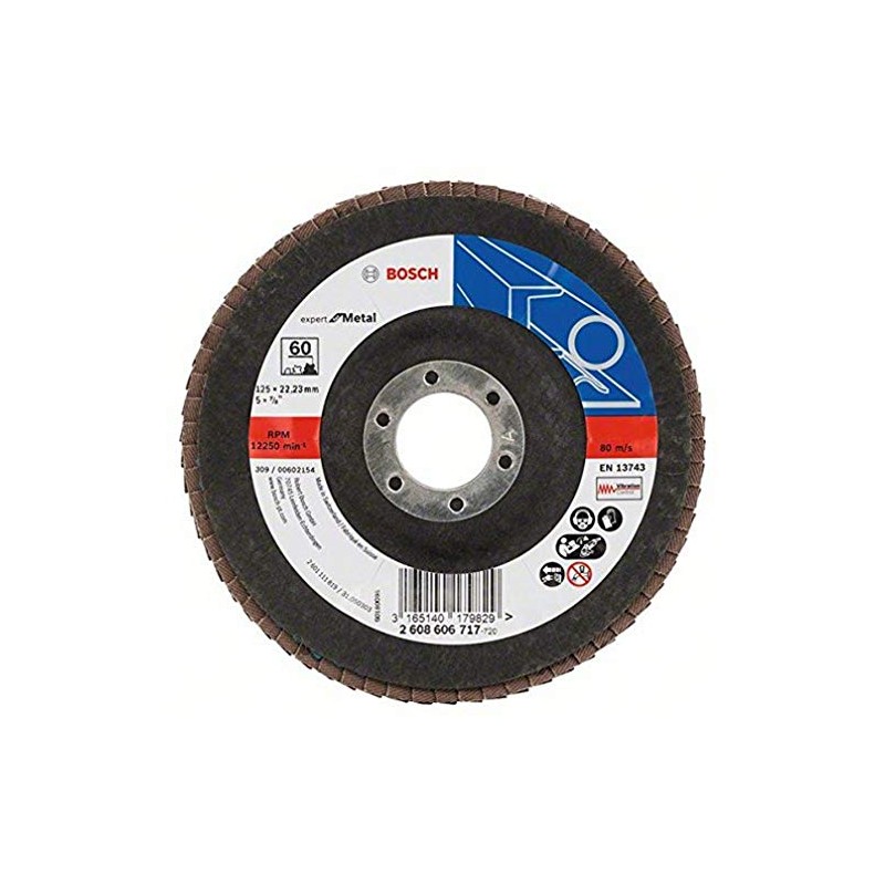 Bosch Flap Disc X551 'Expert for Metal' (Metal, Angled, Ø