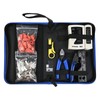 VCELINK Network Tool Set, RJ45 Crimping Tool with 20 x