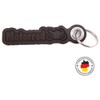 Samunshi® Leather Keyring with Engraving with Lettering Motifs Gifts Made