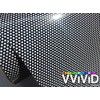 VViViD Black Perforated Vinyl Window Film to Prevent Bird Strike