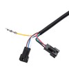 Twist Throttle Grips 3 Speed With LED Display Screen Handle