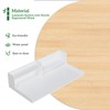 Wisuce 2-Tier Washer Dryer Countertop, 27.5" x 54" Bamboo Laundry